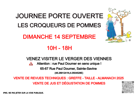 Journée Portes Ouvertes Croqueurs de Pommes Verger des Viennes - 0