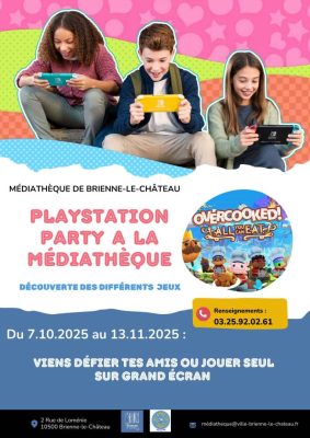 Playstation Party à la médiathèque - 0