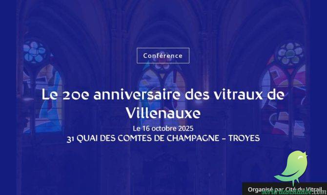 Le 20e anniversaire des vitraux de Villenauxe - 0