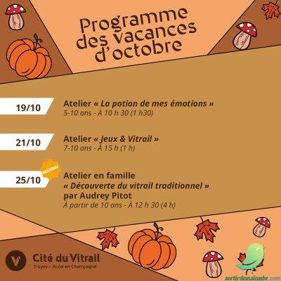 Les vacances à la Cité du Vitrail - 1