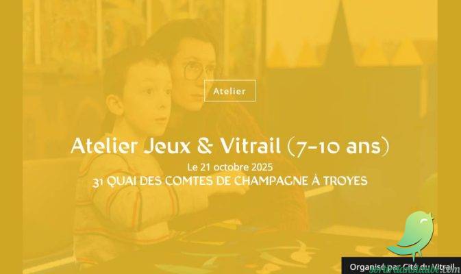 Atelier Jeux & Vitrail (7-10 ans) - 0