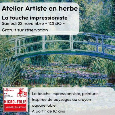 Artiste en herbe: la touche impressionniste - 0