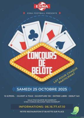 ANNULÉ! Concours de belote - 0