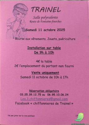 Bourse aux vêtements, jouets et puériculture - 0