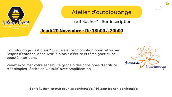 Atelier d&rsquo;autolouange - 0