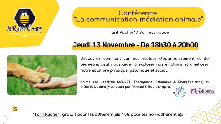 Conférence Communication-médiation animale - 0