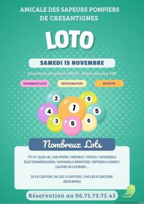 Loto: Crésantignes - 0