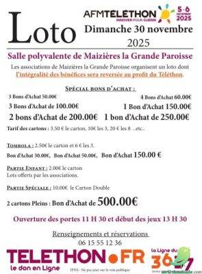 Loto: Maizières la Grande Paroisse - 0