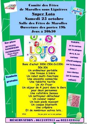 Loto: Marolles sous Lignières - 0