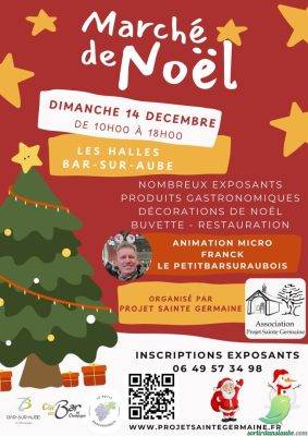 Marché de Noel: Bar sur Aube - 0