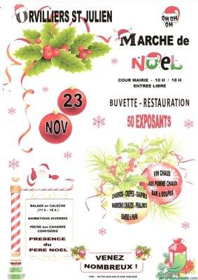 Marché de Noel: Orvilliers Saint Julien - 0