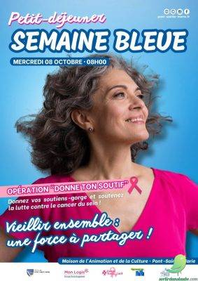 Petit-déjeuner solidaire : Semaine Bleue & Octobre Rose - 0