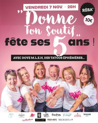L&rsquo;Association #Donnetonsoutif fête ses 5 ans à la Réserve - 0