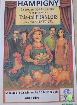 Théâtre: Tais-toi François! - 0