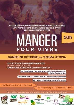 Manger pour vivre - 0