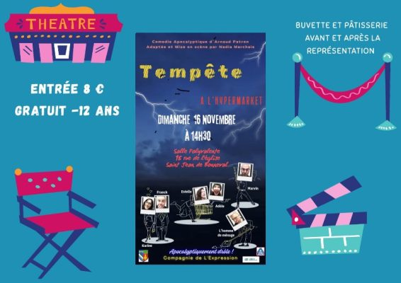 Théâtre: Tempête à l&rsquo;Hypermarket - 0