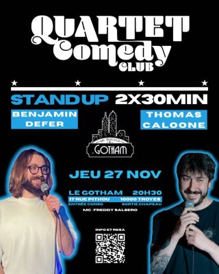 Soirée Stand-up – Quartet Comedy Club - 0