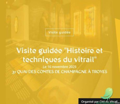 Visite guidée « Histoire et techniques du vitrail » - 0