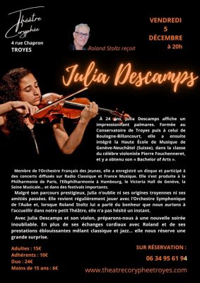 SOIRÉE JULIA DESCAMPS - 1