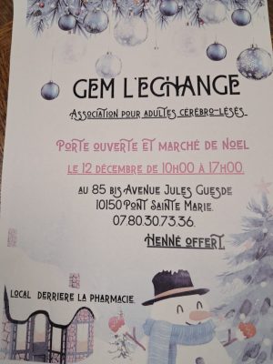 Porte ouverte et marché de Noël GEM - 0