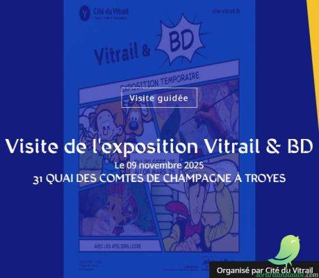 Visite de l&rsquo;exposition Vitrail & BD - 0