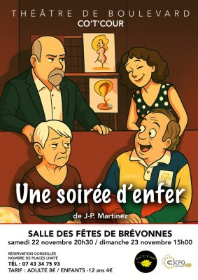 Théâtre: une soirée d&rsquo;enfer - 0