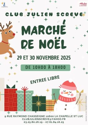 Marché de Noël: Club Julien Scrève - 0