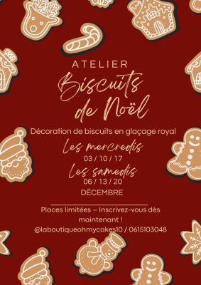 Atelier décorations de biscuit de noël enfants - 0