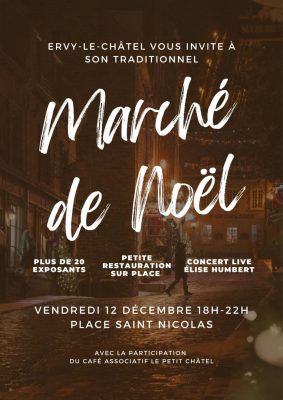 Marché de Noël nocturne: Ervy le Câtel - 0