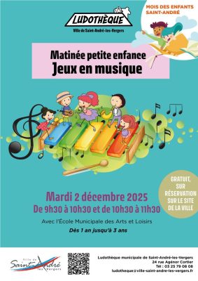 Matinée petite enfance « Jeux en musique » - 0