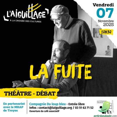 Théâtre débat: la fuite - 0