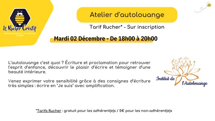 Atelier d&rsquo;autolouange - 0