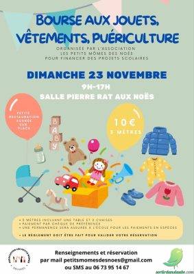 Bourse aux jouets, vêtements et puériculture - 0