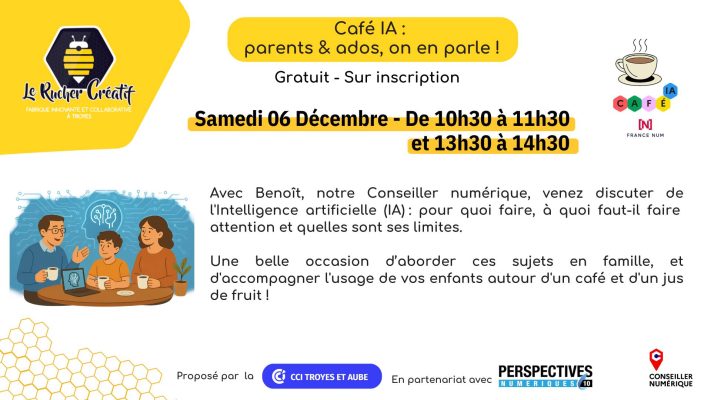 Café IA : parents & ados, on en parle ! - 0