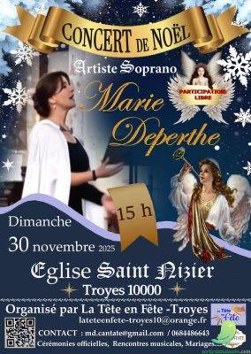 Concert de Noel avec Marie Deperthe - 0
