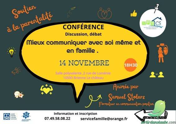 Conférence: mieux communiquer en famille et avec soi même - 0