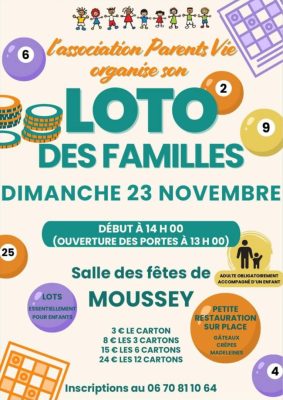 Loto des familles: Moussey - 0