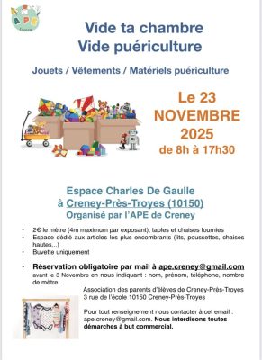 Vide puériculture: Creney - 0