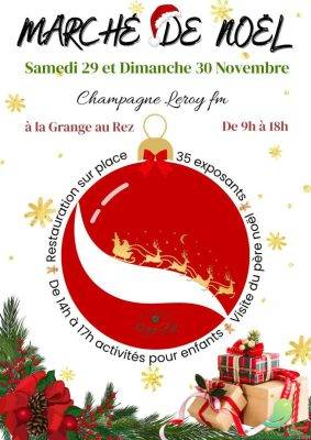 Marché de Noel: Champagne Leroy FM - 0