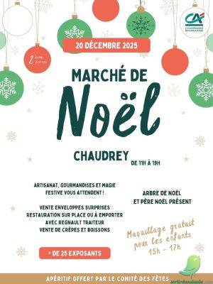Marché de Noel: Chaudrey - 0