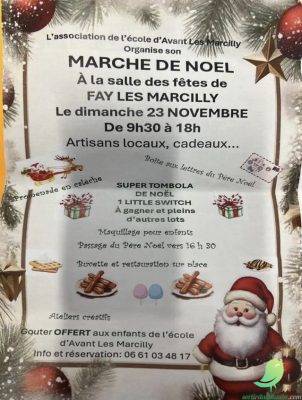 Marché de Noel: Fays les Marcilly - 0