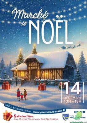 Marché de Noel: Pont Sainte Marie - 0