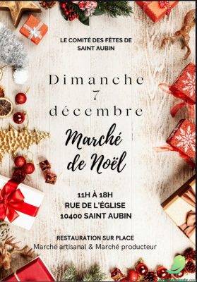 Marché de Noel: Saint Aubin - 0