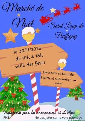 Marché de Noel: Saint Loup de Buffigny - 0