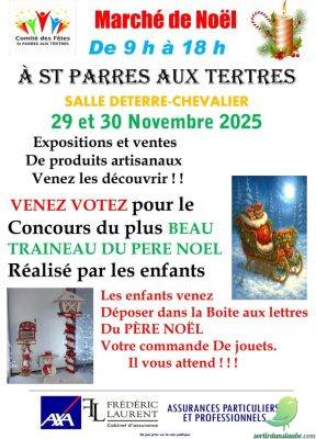 Marché de Noel: Saint Parres aux Tertres - 0