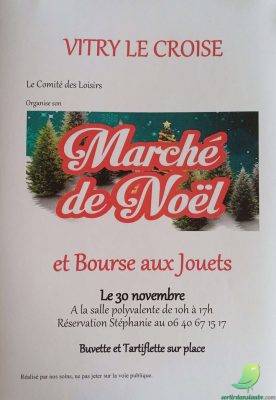 Marché de Noel et bourse aux jouets - 0