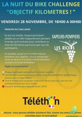 Nuit du Bike Challenge – Objectif km - 1