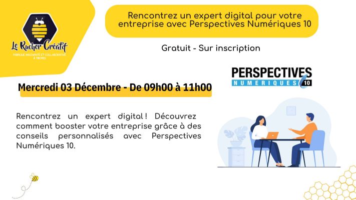 Rencontrez un expert digital pour votre entreprise avec Perspectives Numériques 10 - 0