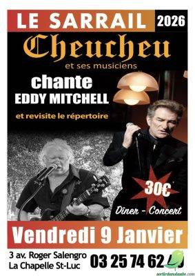 Soirée dîner concert avec Cheucheu et ses musiciens - 0