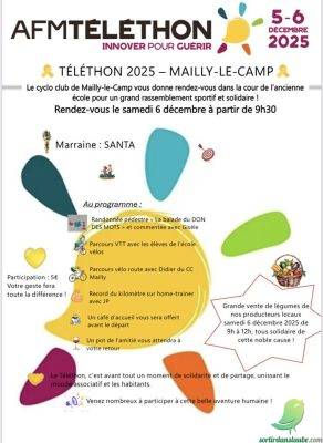 Téléthon Mailly le Camp - 0